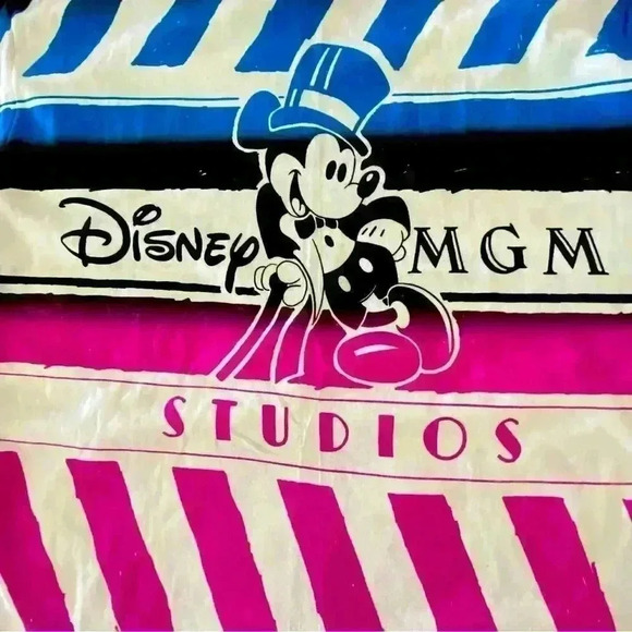 Vintage 80/90s Disney Mickey MGM with Original Tags One size fits all, T-Shirt - Picture 2 of 9